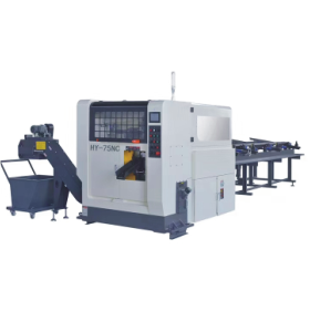 金屬圓鋸機(jī)全自動鋸料車間視頻